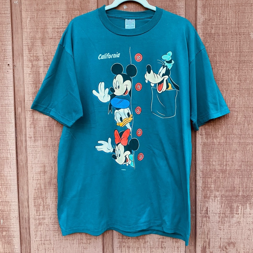 Vintage Sherry’s Best Mickey & Friends California Tee XL USA Made